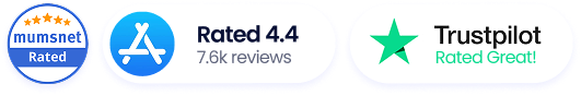 Mumsnet Rated, App Store rating and ITV's This Morning trust marks